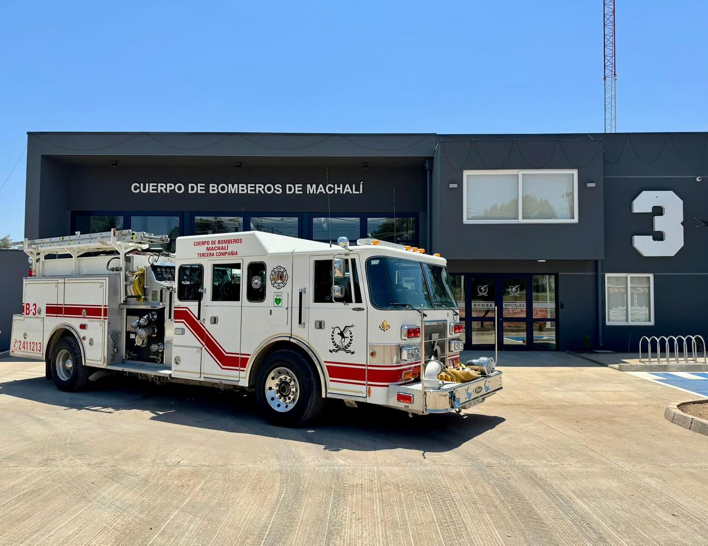Bomba Nogales abrirá sus puertas a vecinos de Machalí este sábado