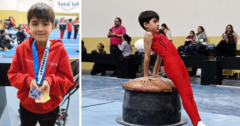 Joven gimnasta de Machalí conquista el oro y el bronce en Antofagasta