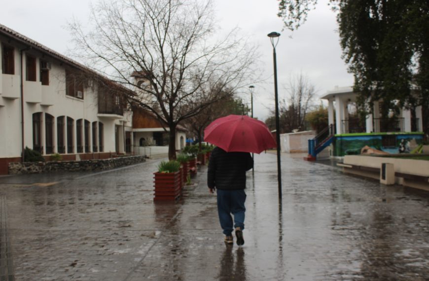 No guarde el paraguas: Pronostican una semana marcada por las lluvias en Machalí