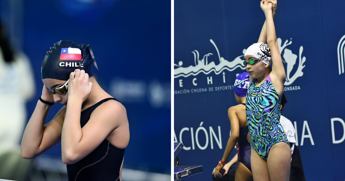 Dos deportistas de Machalí son convocadas a la Selección Chilena de Natación